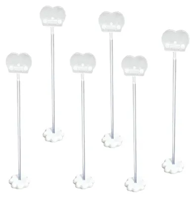 Image de Support en forme de ballon, base stable, polyvalent pour les événements, avec base, comme illustré, lot de 5 pièces