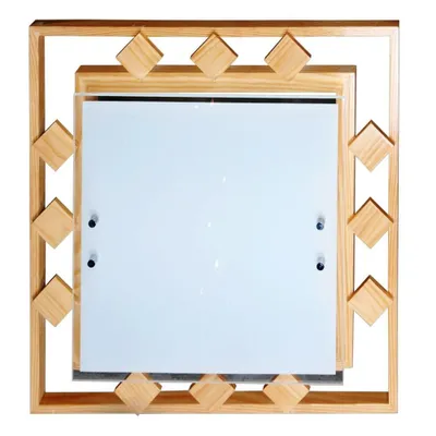 Immagine prodotto di Lampada da soffitto in legno NATURA - 2xE27, 60W, marrone