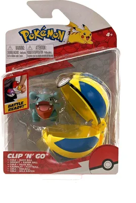 Produktbild von Pokémon - Clip'n Go Set Wave 10 Kaumalat + Flottball