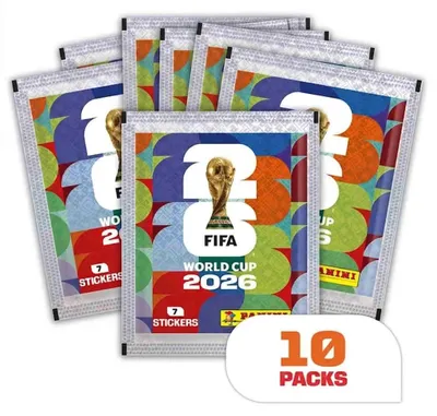 Produktbild von Panini FIFA World Cup 2026 - 10er Pack Sticker Collection
