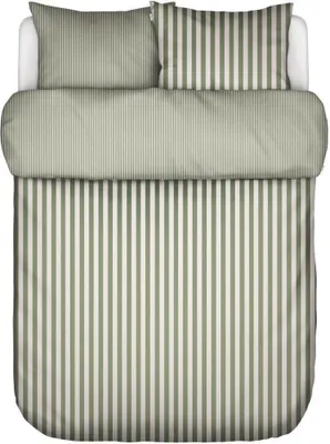Immagine prodotto di Marc O' Polo set di biancheria da letto in percalle Mikkeli Colore Verde salvia Dimensioni 135x200+80x80