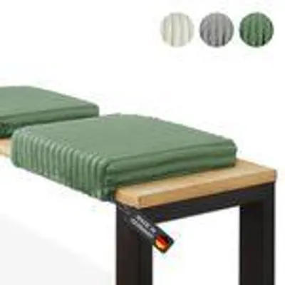 Produktbild von Sitzkissen Klemmkissen DELUXE 1 Leiste, Cordstoff extra Polsterung