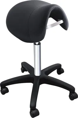 Produktbild von Comair Rollhocker Fortuna sz 57/83cm gebr.Rollen Stool Fortuna black a