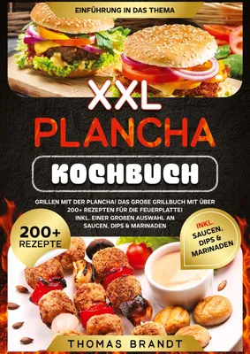 Produktbild von XXL Plancha Kochbuch