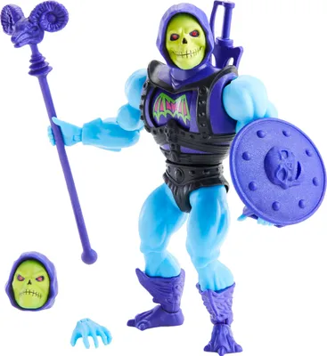Produktbild von Masters of the Universe Origins Deluxe Actionfigur (14 cm) Skeletor