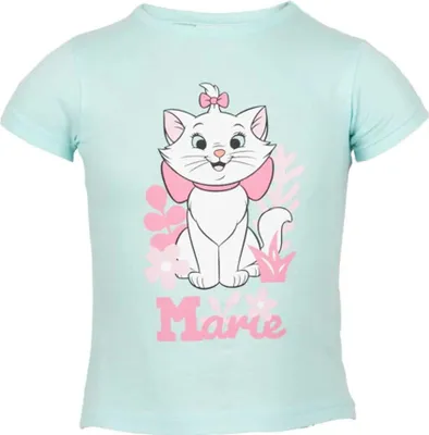 Produktbild von Disney Aristocats Marie Kinder T-Shirt – Hellblau / 92