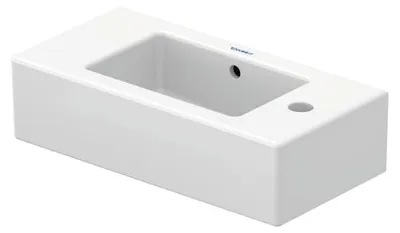 Produktbild von Duravit Vero Handwaschbecken 50 cm, mit 1 Hahnloch rechts, mit Überlauf
