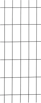 Produktbild von Relaxdays Rankgitter, Garten, HxB: 150x60 cm, Rankhilfe Kletterpflanzen, freistehend, zum Stecken, Metall, schwarz