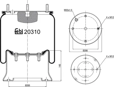 Image de Mécanisme, suspension pneumatique