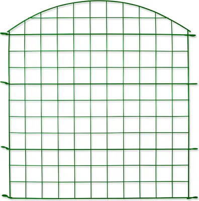 Produktbild von Metall Teichzaun - Set "Oberburg" 11 tlg. - ca. 375cm, Tiergehege, Gartenzaun, Campingzaun, Zaun, Zaunmatten, Steckzaun