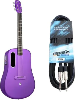 Immagine prodotto di Lava Music chitarra ME 4 36 pollici viola con cavo