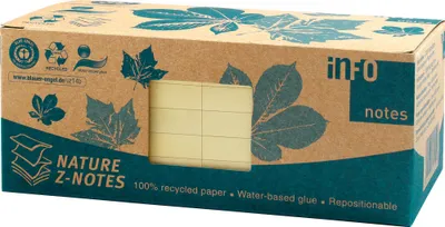 Produktbild von inFO Haftnotiz 5644-11box gelb 12 St./Pack.