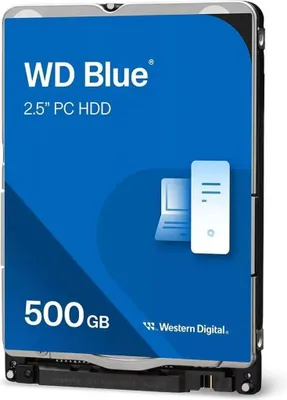 Produktbild von Western Digital Blue WD5000LP Interne Festplatte 500 GB 5400 RPM 128 MB 2.5" Serial ATA III