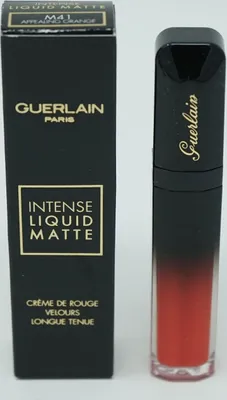 Produktbild von Guerlain Lippenstift Lip Make-up Intense Liquid Matte Creamy Velvet Lip Colour Long-Wear M41 Appealing Orange