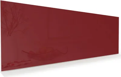 Produktbild von Glasbild 150x60cm in XXL für Wohnzimmer, Schlafzimmer Motiv Weinroter Hintergrund I