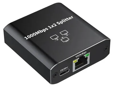 Imagen del producto de APT HD43: Divisor de red 1X2 RJ45, 1 Gb/s