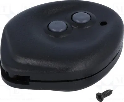 Imagen del producto de 1x Carcasa: para mando a distancia Y: 53 mm Z: 13 mm X: 42 mm, color , modelo P-5 BK, para mando a distancia