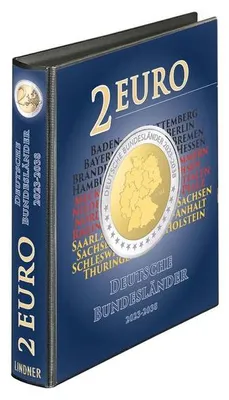 Produktbild von karat Motiv-Ringbinder 2 Euro Deutsche Bundesländer 2023-2038, leer