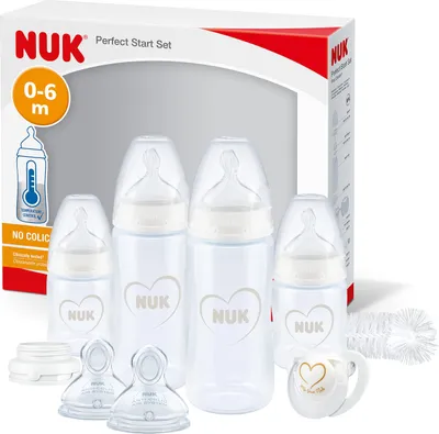 Produktbild von NUK First Choice+ Perfect Start Set – Flaschen & Sauger Komplett