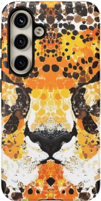 Produktbild von Abstraktes Gepardengesicht – Hülle Kompatibel mit Galaxy S24