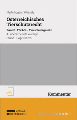 Obrázok produktu pre Österreichisches Tierschutzrecht Band 1