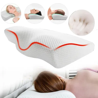 Produktbild von Nackenkissen zum Schlafen, Memory Foam Kissen, Bettkissen, Slow Rebound Weiche Erinnerung Schlafende Kissen Entspannen Sie Sich das Hals