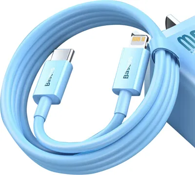 Zdjęcie produktu dla Baseus Kabel Lightning - USB-C PD 20W 480Mb/s 1m