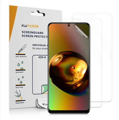 Produktbild von kwmobile 3x Folie matt kompatibel mit Xiaomi Redmi Note 11 Pro / Note 11 Pro (5G) / Note 12 Pro (4G) - Displayschutzfolie Schutzfolie - Displayschutz