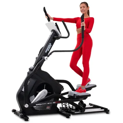 Produktbild von Miweba Ellipsentrainer MC700 | Crosstrainer Zuhause - Heimtrainer - App - 32 Stufen Magnetbremse - Stepper - Ergometer - Smart Display - Schwarz