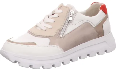 Produktbild von Waldläufer Schnürhalbschuhe in weiss/weiss kombi, Gr. 3.5