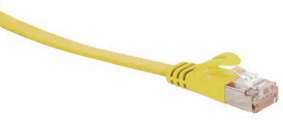 Obrázek produktu pro Patch kabel RJ45 U/UTP, m. CAT.7 Rohkabel, 0,5 m, gelb
