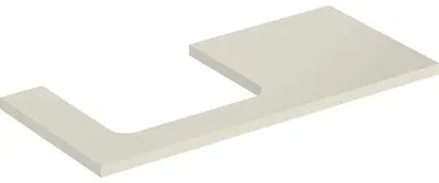 Produktbild von Geberit 505304004 ONE WT-Platte, Ausschnitt li, für AWT