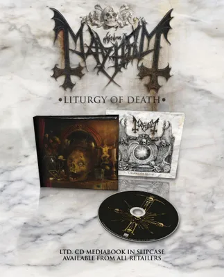 Image de Mayhem - Liturgy Of Death (Limited Edition) (Mediabook) (Slipcase) (CD)