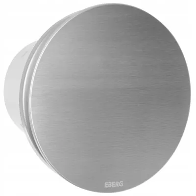 Produktbild von EBERG AXO 100 S Badlüfter 100 mm Rückstauklappe Silber