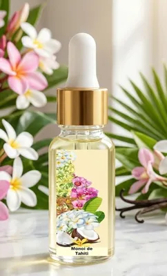 Produktbild von GKA Parfüm Öl Monoi de Tahiti aus Frankreich Parfümöl Kosmetik Ylang-Ylang, Orchidee, Monoi, Tiaré, Jasmin, Vanille, Kokosnuss sehr intensiv Probierfläschchen
