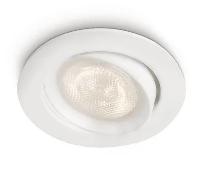 Produktbild von Philips myLiving 59031/31/16, Nicht austauschbare(s) Leuchtmittel, 1 Glühbirne(n), LED, 2700 K, 220-240 V, Weiß