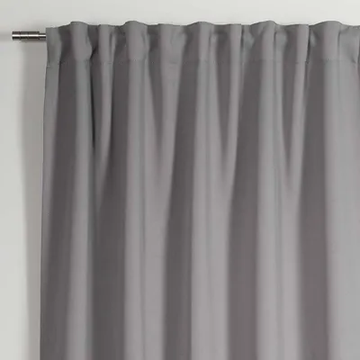 Produktbild von Schal Dimout silbergrau verdunkelnd 140 x 245 cm