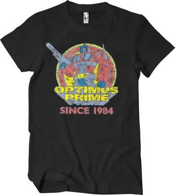 Produktbild von Optimus Prime - Since 1984 T-Shirt - Medium - Black
