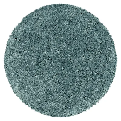 Immagine prodotto di Carpetsale24 Tappeto a Pelo Alto Shaggy Unito Moderno Morbido Soffice per Soggiorno Qualità Top Prezzo Vantaggioso, Dimensioni: 160 cm rotondo