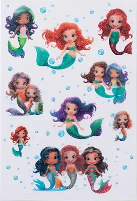 Produktbild von Herma Sticker MAGIC Mermaid beglimmert 1 Bl
