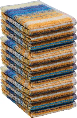 Produktbild von REDBEST Frottier-Geschirrtuch 12er-Pack bunt 50x50 cm