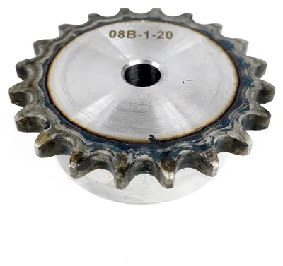 Produktbild von Kettenrad 08B 20 Zähne Mit Nabe, Gehärtet P: 12,7, 1/2″ Ozdowski Einreihig