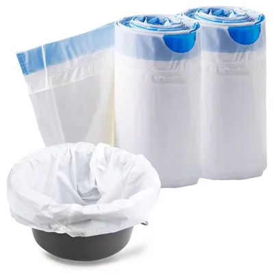 Produktbild von Omgoods – 40 Stück Einweg-Toilettenbeutel für Camping und den Gebrauch zu Hause