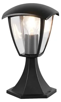 Produktbild von Trio 563260132 Venta E27 Pfosten Schwarz Matt IP44