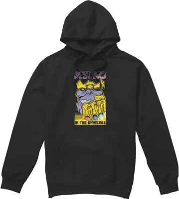 Obrázek produktu pro Avengers - pánská mikina s kapucí "Best Dad" TV4750 (L) (černá)