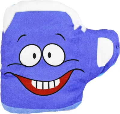 Produktbild von Blauer Krug mit lustigem Gesicht
