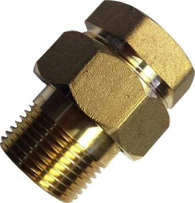 Produktbild von Cornat Verschraubung Messing blank, 3/4 IG, B 3/4 AG