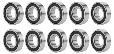 Kugellager 6003-2RS, 10 Stück, 17x35x10 mm, Kohlenstoffstahl
