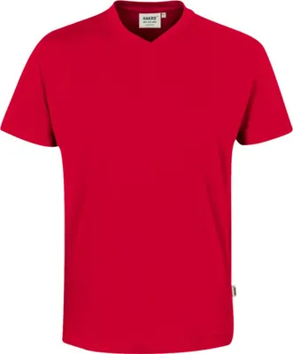 Produktbild von HAKRO V-T-Shirt Classic Herren #226 Gr. 3XL rot