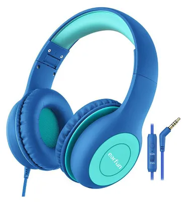 Produktbild von EarFun Kids K1 In-Ear-Kopfhörer (blau-grün)